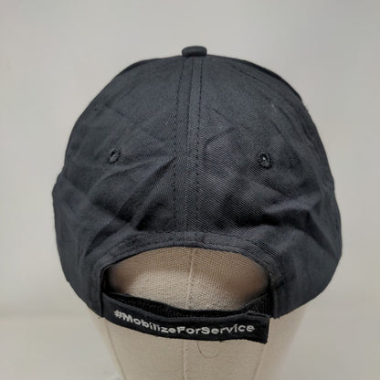 T-Mobile Mobilize For Service Strapback Hat Black One Size Embroidered