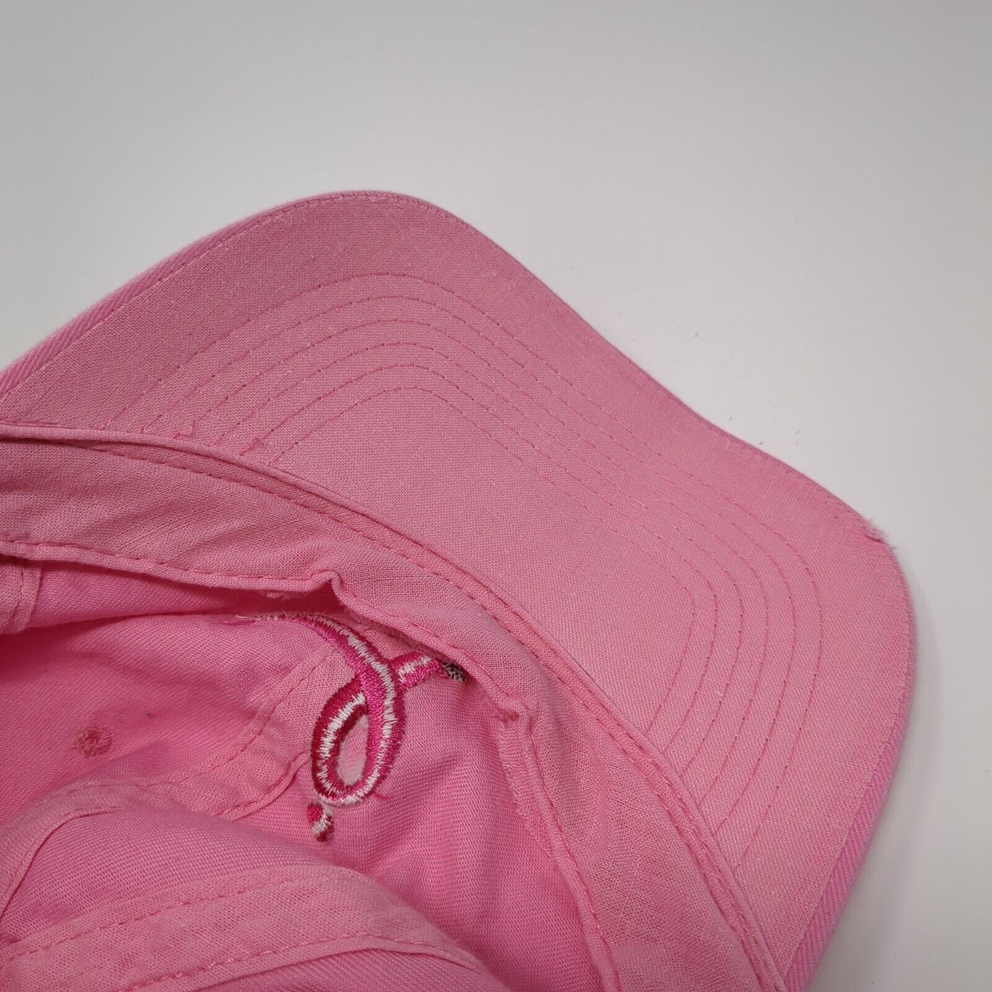 Pink Ribbon Strapback Hat Pink One Size NAPA All Out For The Cure