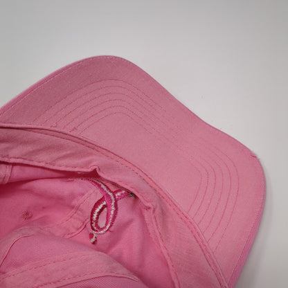 Pink Ribbon Strapback Hat Pink One Size NAPA All Out For The Cure