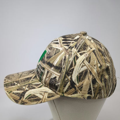 Outdoor Cap Baseball Cap Brown One Size Camo Sewansecott Oysters Clams Hat