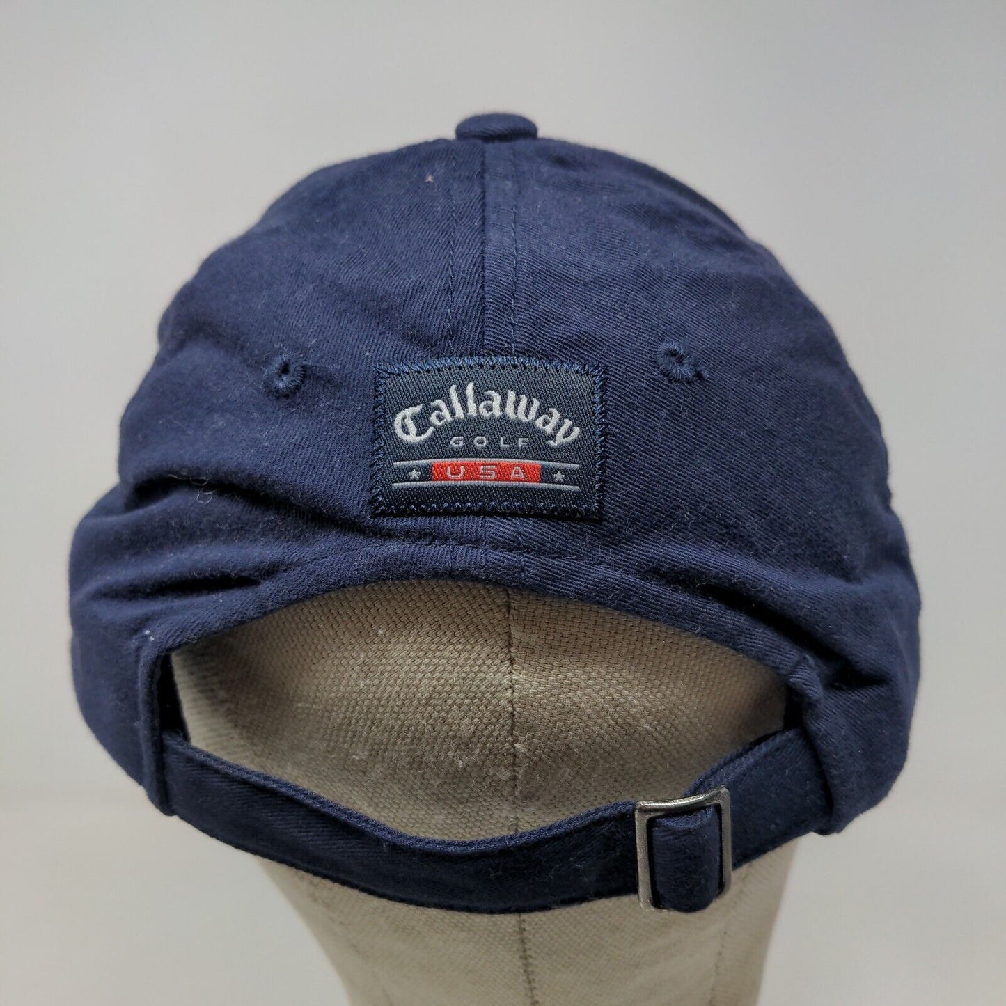 Callaway Golf Men's Slideback Hat Blue Adjustable Embroidered Spell Out Logo