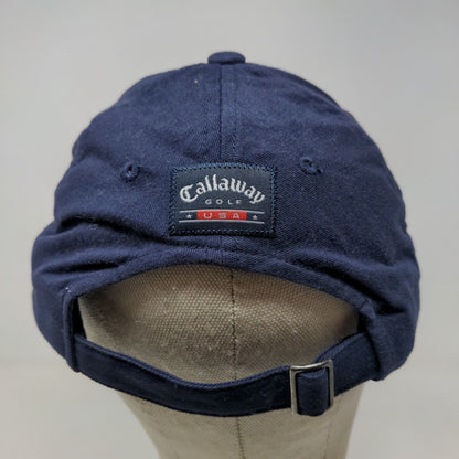 Callaway Golf Men's Slideback Hat Blue Adjustable Embroidered Spell Out Logo