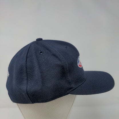 Asi Idaho The Dry Bean People Snapback Hat Blue One Size Adjustable Embroidered