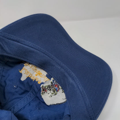 Labadee Dragon's Tail Coaster Fitted Hat Blue S/M Embroidered 6 Panel Cameo