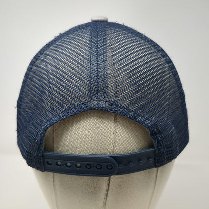 Knob Creek Trucker Hat Gray Blue One Size 100 Proof Clermont Kentucky Snapback