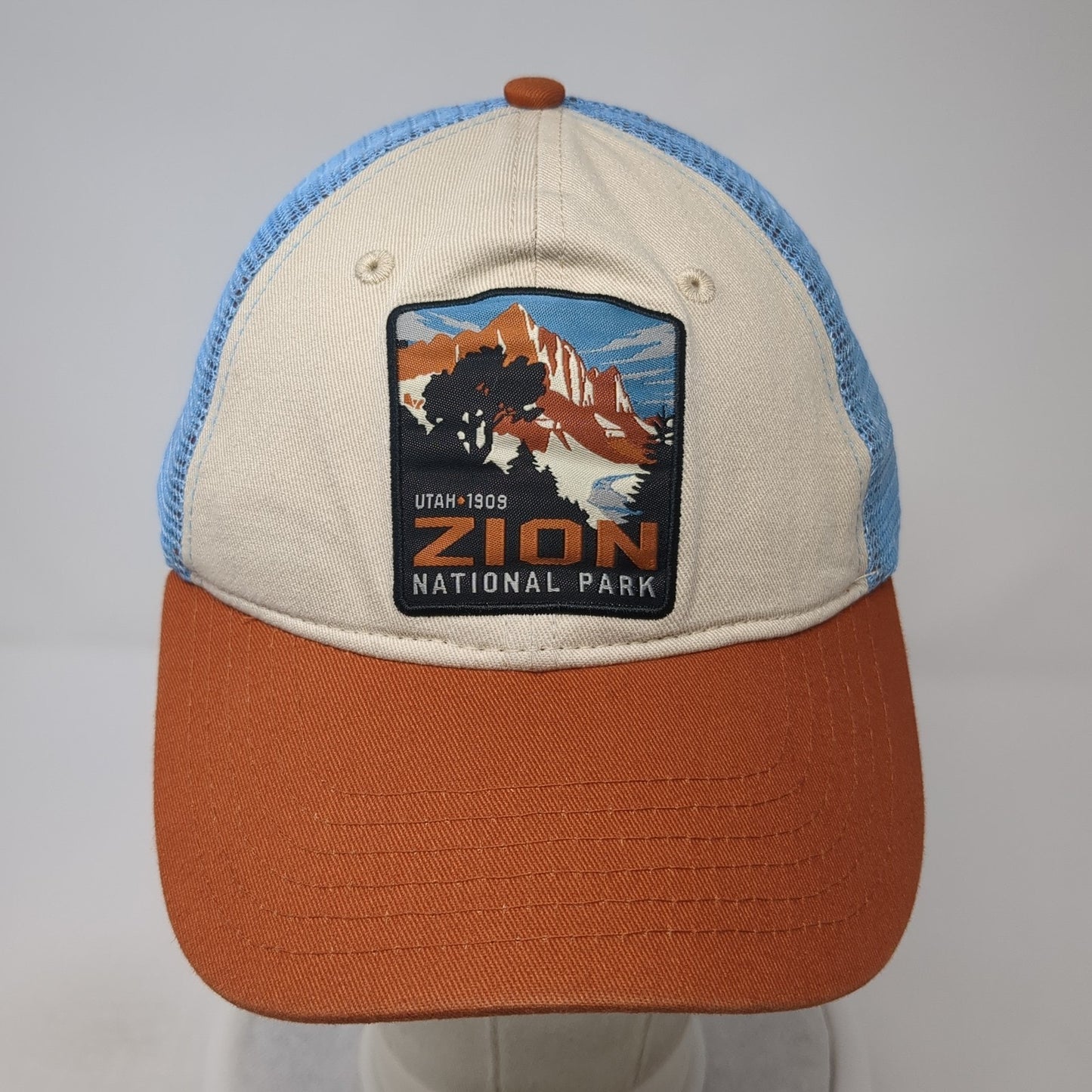 Utah 1909 Zion National Park Trucker Hat Multicolor OS Mesh Back H3 Headwear