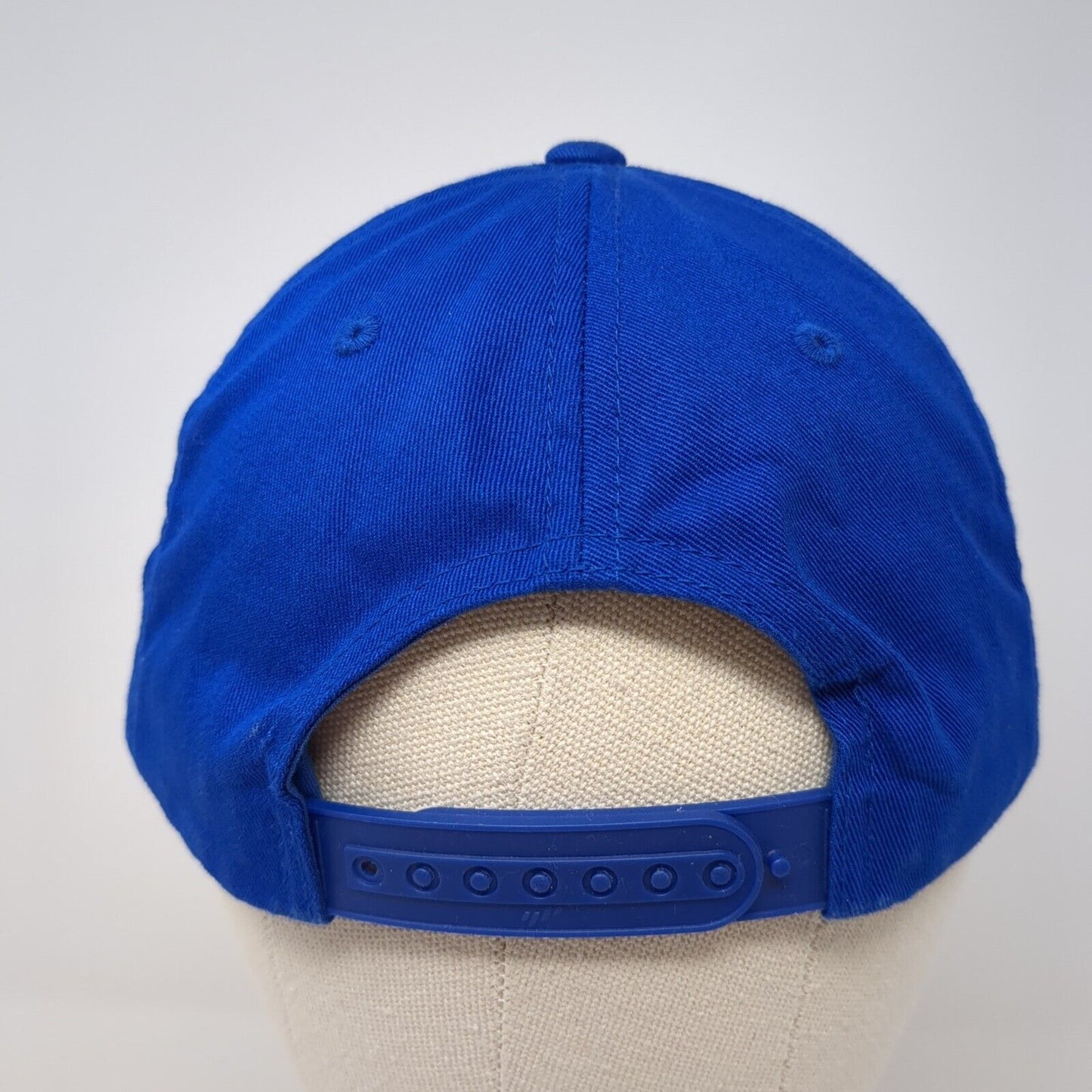 Wtr Pool Snapback Hat Blue One Size Adjustable Embroidered Classics Yupoong