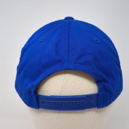 Wtr Pool Snapback Hat Blue One Size Adjustable Embroidered Classics Yupoong