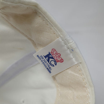 KC 5 Panel White Snapback Official 1998 Shrine Bowl Football Hat Rope Vintage