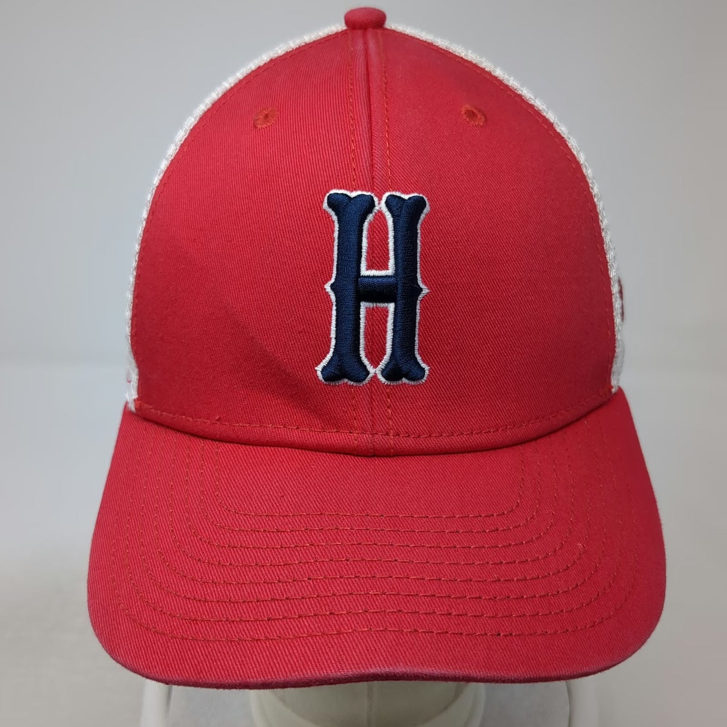 Under Armour Trucker Hat Red White Blue One Size Mesh Snapback Low Profile H
