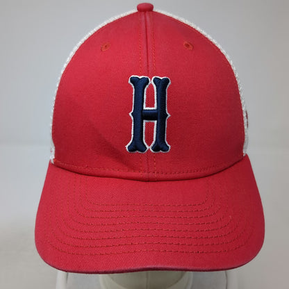 Under Armour Trucker Hat Red White Blue One Size Mesh Snapback Low Profile H