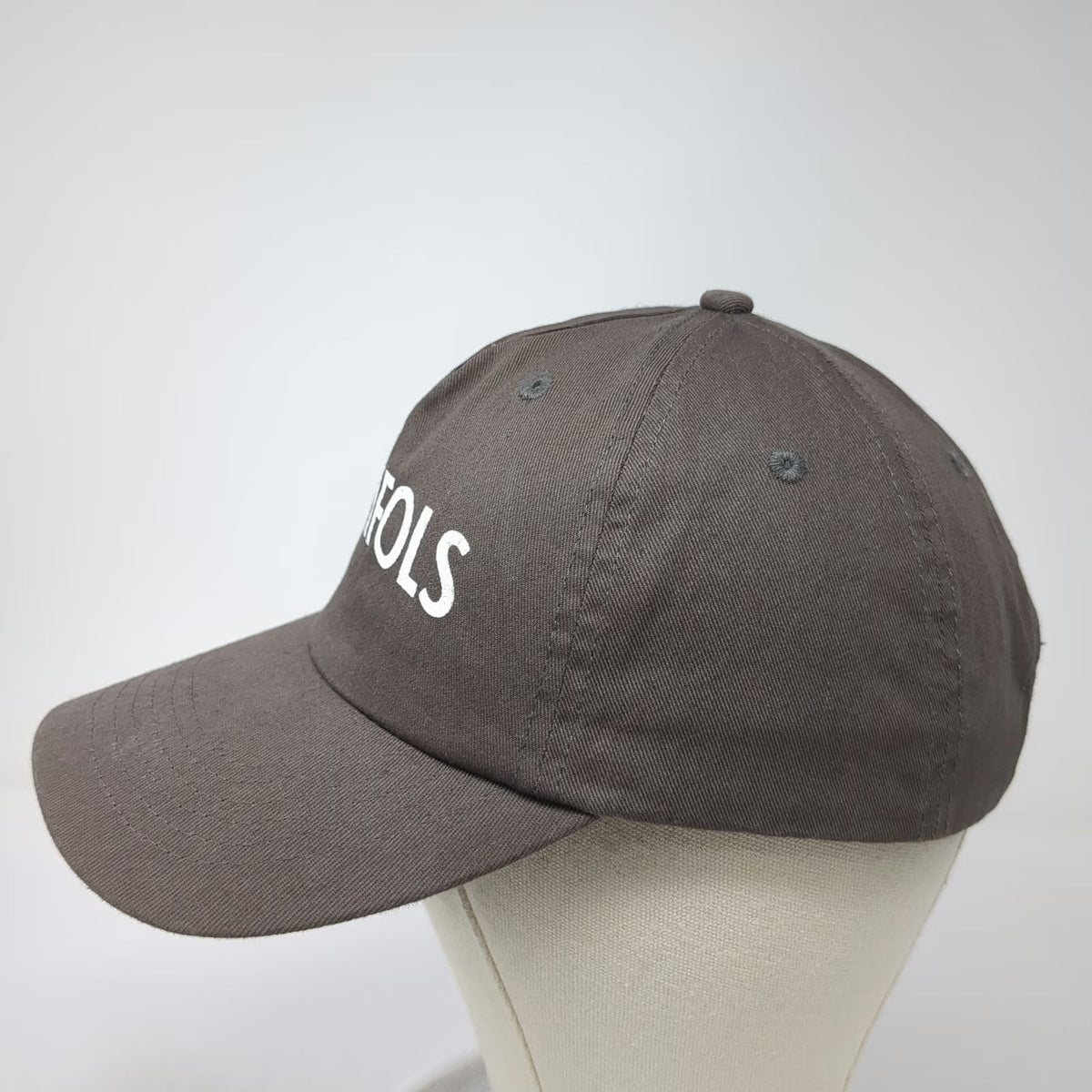 Hit Wear Grifols Baseball Cap Gray OSFM Strapback Hat Cotton Corporate Pharma