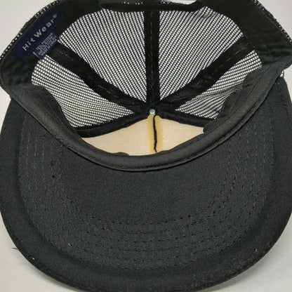 Hit Wear Trucker Hat Black One Size Idaho River Sports Mesh Back Snapback
