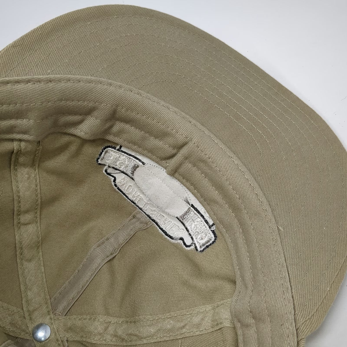 NY Yankees MLB New Era 1999 Champions Beige Baseball Cap Hat Slideback Vintage
