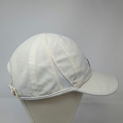 Adidas Baseball Cap White One Size Adizero Mesh Performance Slideback Hat
