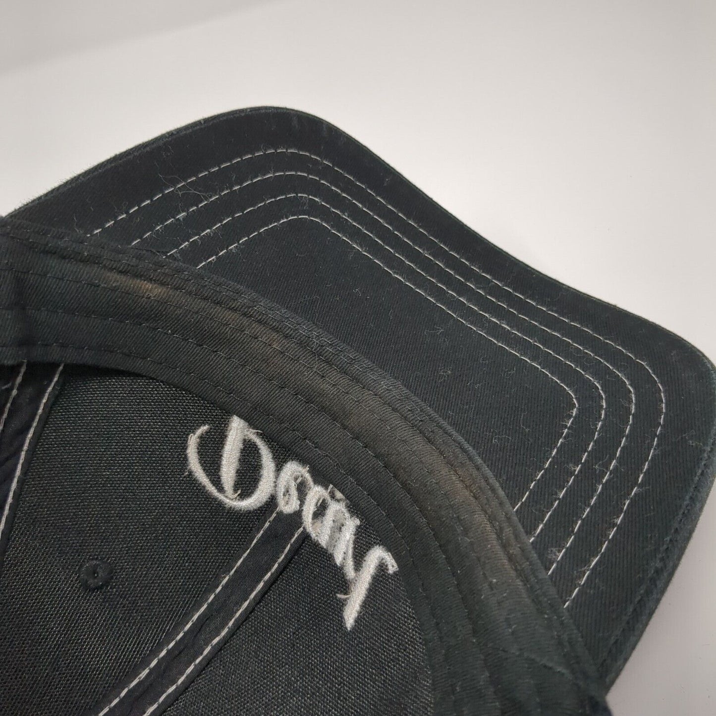 Pearl Vodka Strapback Hat Black One Size Adjustable Embroidered Style Master