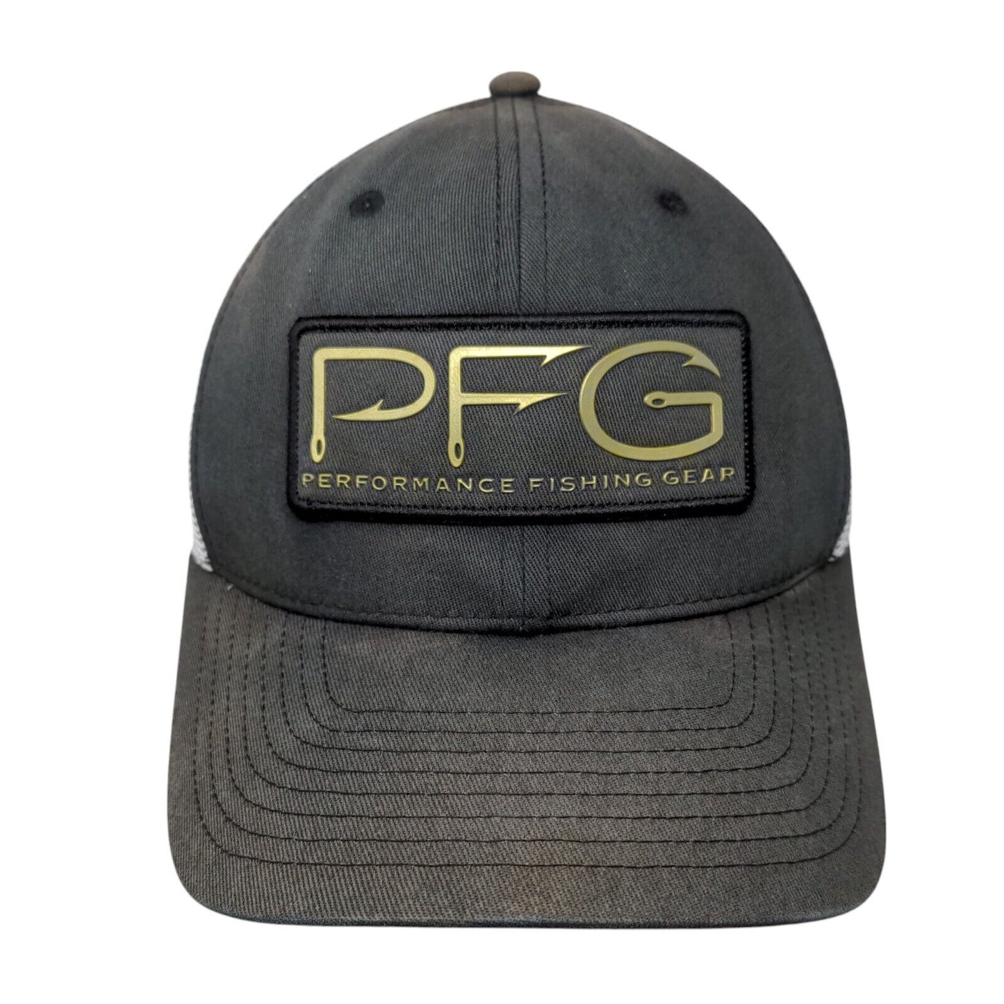 PFG Performance Fishing Gear Fitted Trucker Hat Black S/M Columbia