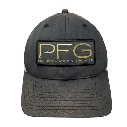 PFG Performance Fishing Gear Fitted Trucker Hat Black S/M Columbia