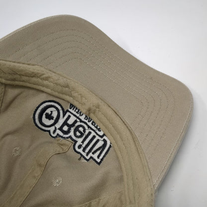 O'Reilly Auto Parts Baseball Cap Beige One Size Strapback Hat Embroidered Logo