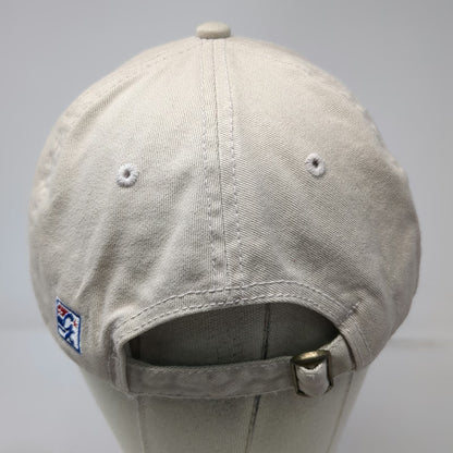 The Game Cal Poly Mustangs NCAA Golf Beige One Size Cap Slideback Embroidery