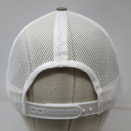 Lindo Trucker Hat Gray White One Size Mesh Snapback Ditch Witch Logo Hat