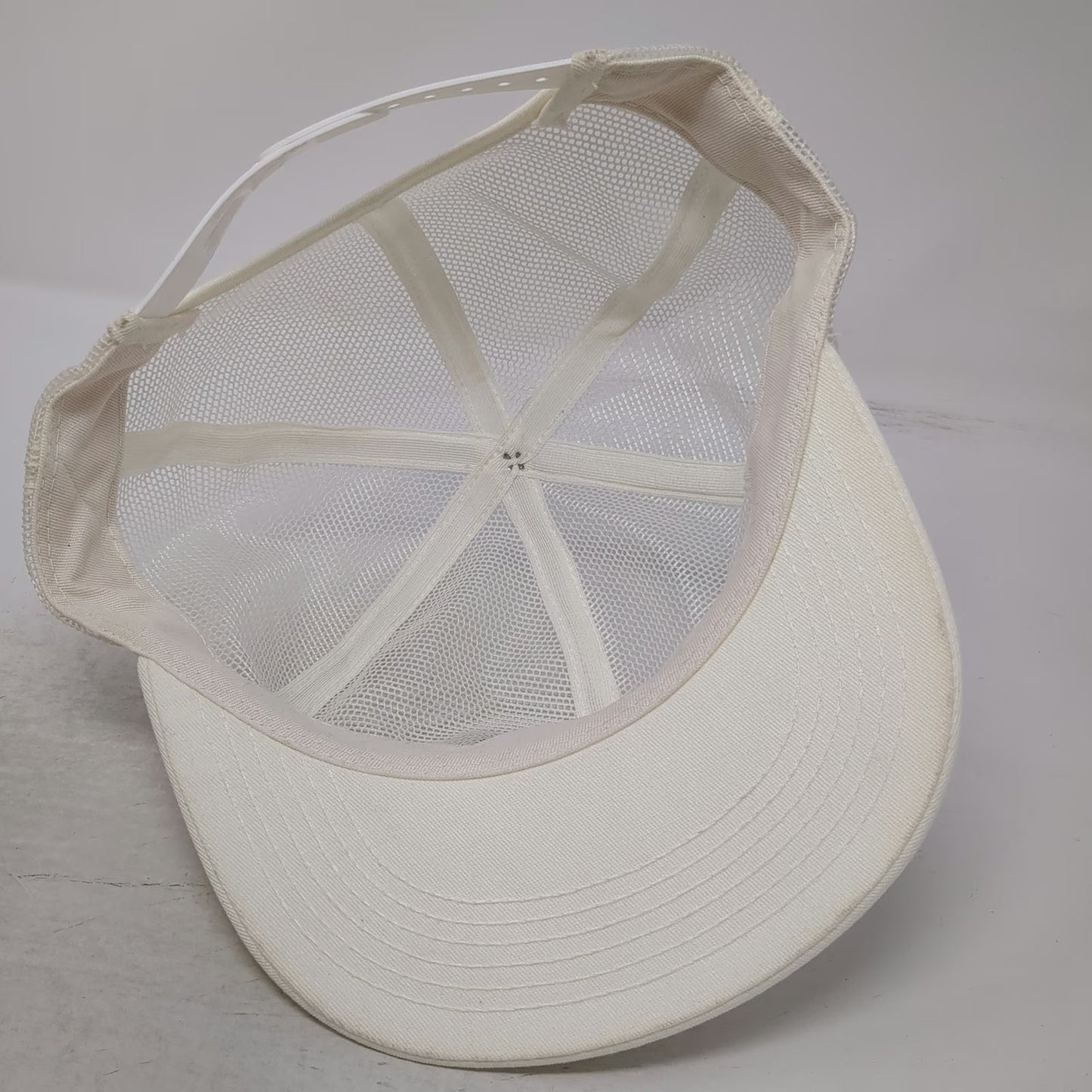 Maple Sugar Bowl Game NH VT White Trucker Hat One Size Mesh Snapback Football