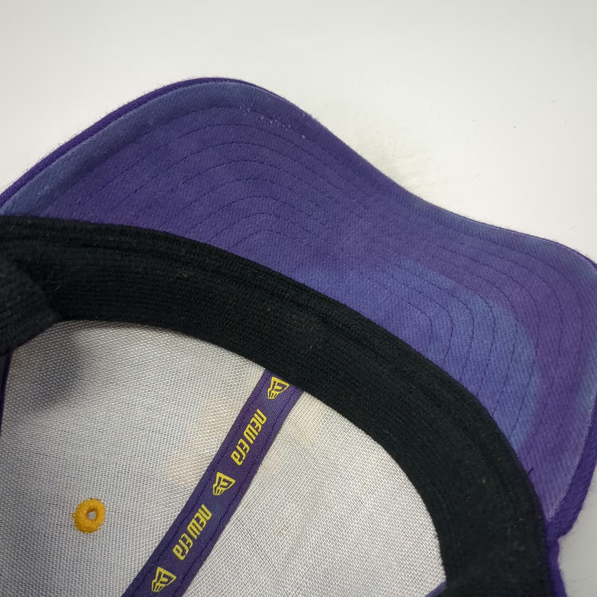 New Era LSU Tigers NCAA Purple 6 7/8 Cap Hat Fitted Wool Blend Tiger Head Logo
