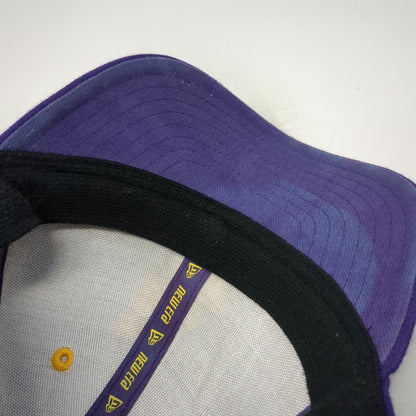 New Era LSU Tigers NCAA Purple 6 7/8 Cap Hat Fitted Wool Blend Tiger Head Logo