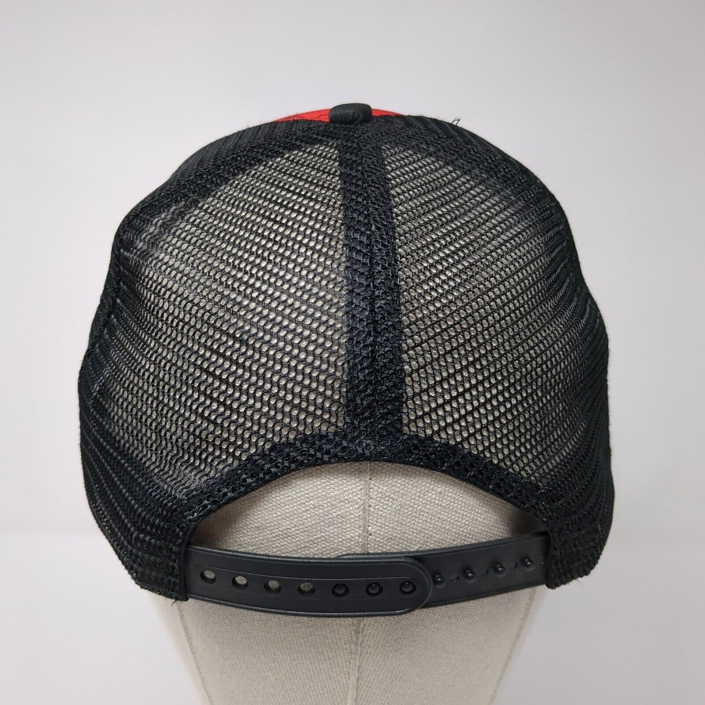 Fleet Feet Sports Snapback Trucker Hat Black OSFM Mesh Back Boco Gear