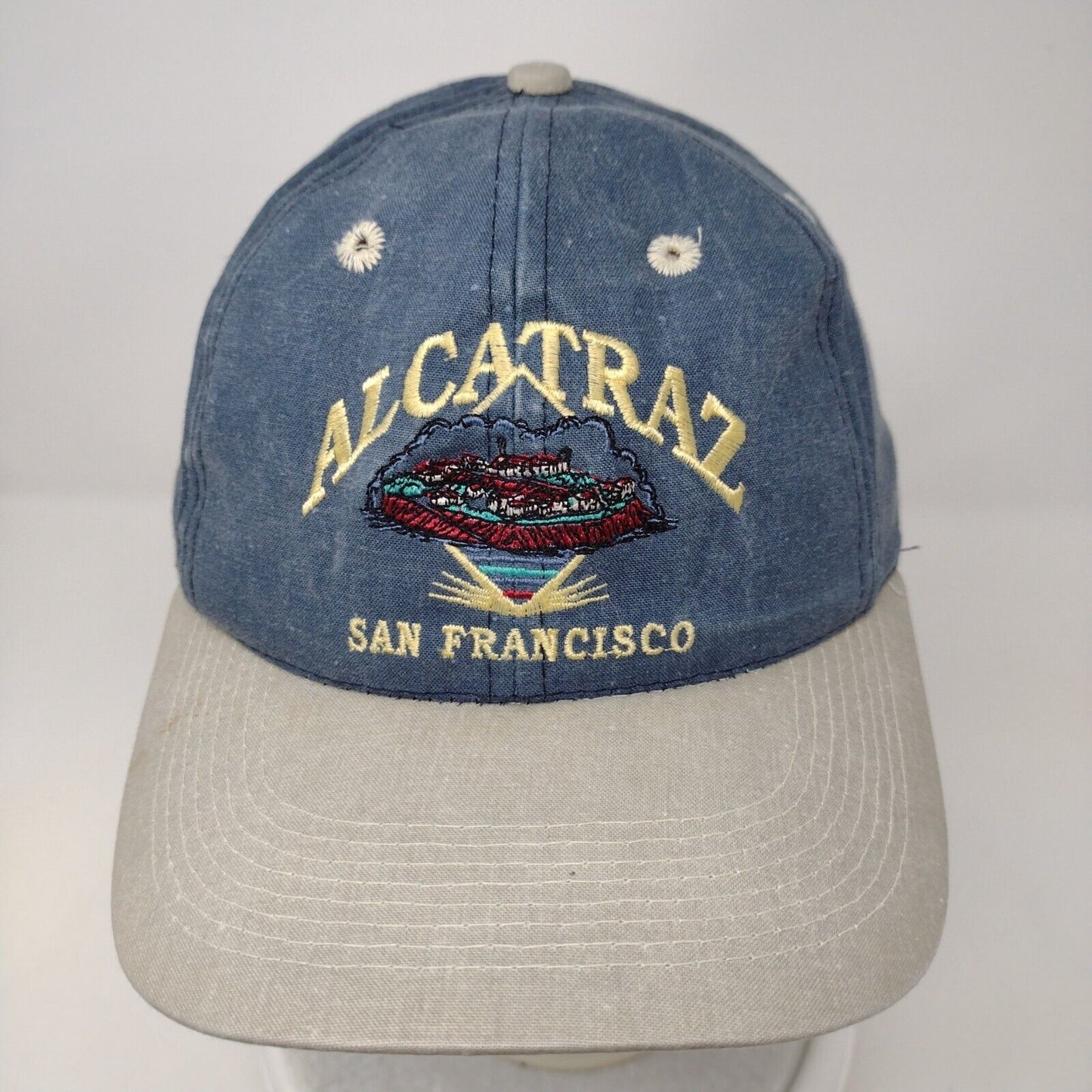 Alcatraz San Francisco Snapback Hat Multi OSFA Adjustable Embroidered