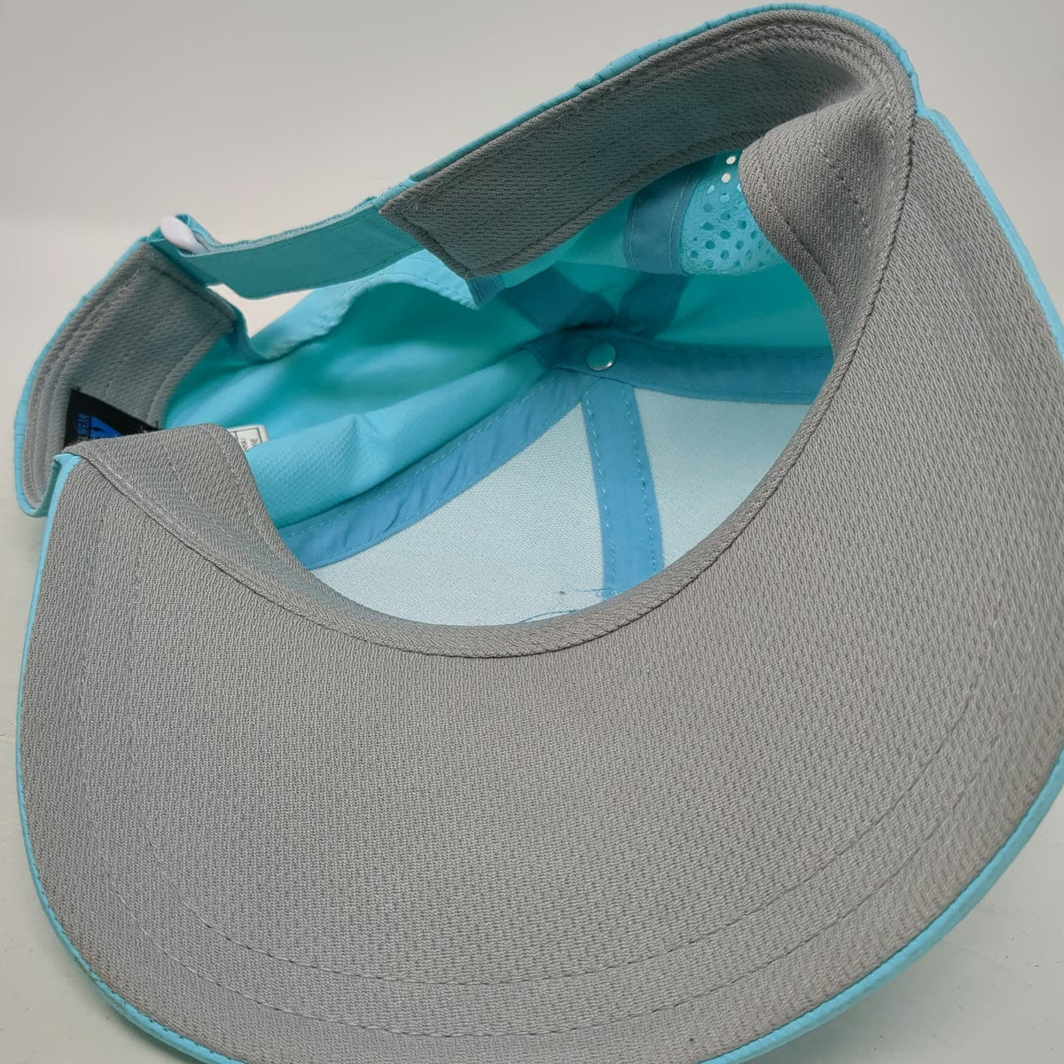 LevelWear Baseball Cap Blue One Size Bali Hai Tropical Patch Perforated Hat