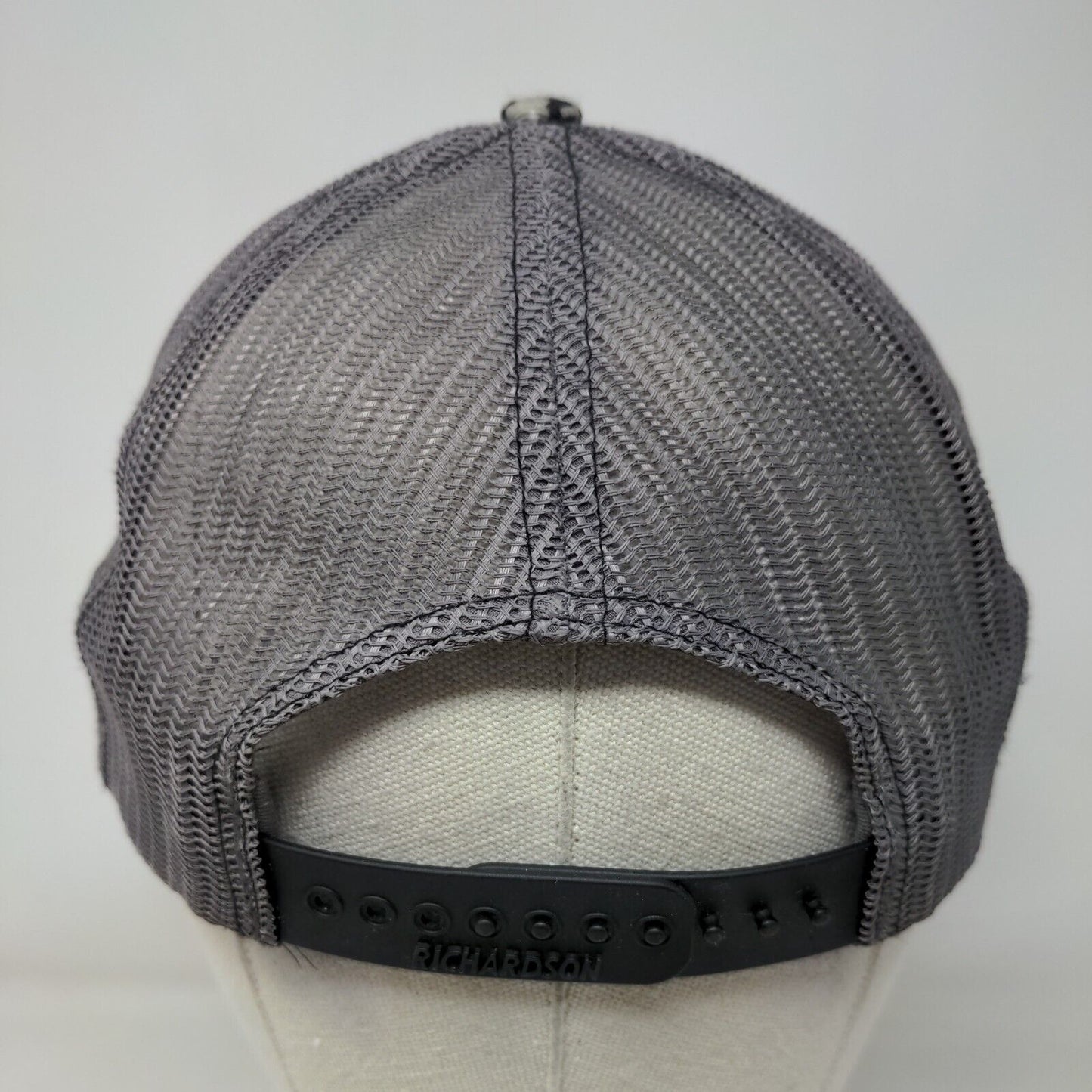 Southern Tax Solutions LLC Snapback Mesh Back Trucker Hat Gray Camo One Size