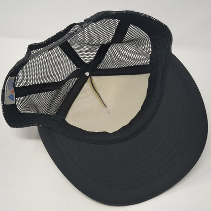 Smooth As Tennessee Whiskey Snapback Trucker Hat Black One Size Mesh Back