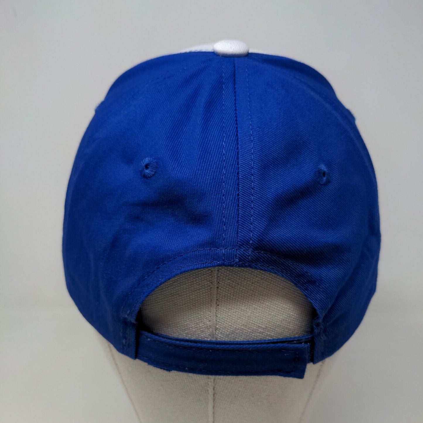 Toronto Blue Jays Men's Strapback Hat Blue Adjustable Embroidered Logo Cotton