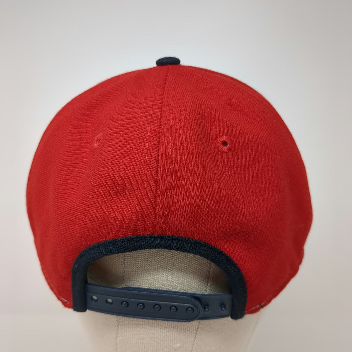 Washington Nationals MLB New Era Snapback Hat White Red Blue L 9FIFTY Flat Brim