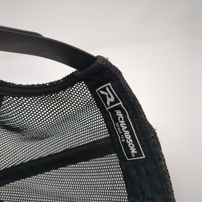 Dos Amigos Framing Snapback Trucker Hat Red One Size Adjustable Mesh Back