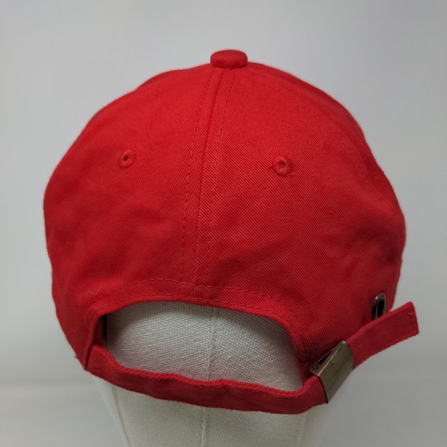 Black Lives Matter Slideback Hat Red One Size Embroidered Adjustable
