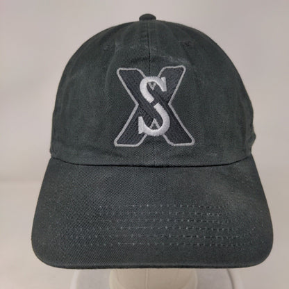 Suforia Slideback Hat Black OSFA Embroidered Logo Adjustable Newhattan