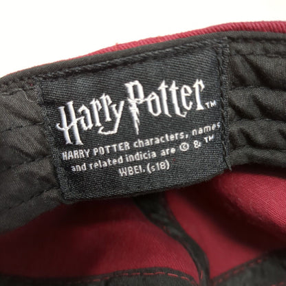 Hogwarts Alumni Slideback Hat Red One Size Adjustable Embroidered Harry Potter