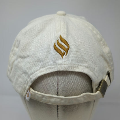 Jumeirah Baseball Cap White One Size Burj Al Arab Embroidered Slideback Hat