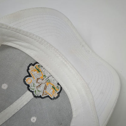Pukka Snapback White One Size Hat Battle In The Desert Rope Golf Patch Palm Tree