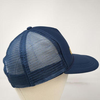 Bumble App Logo Blue Trucker Hat One Size Mesh Back Snapback Foam Front Rope