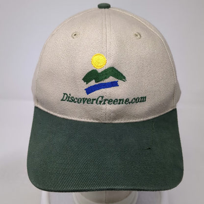 Daystone Baseball Cap Beige Green One Size Discover Greene Mountain Twill Hat