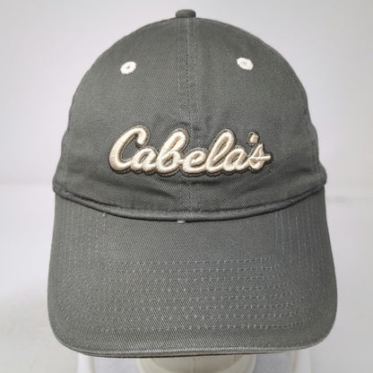 Cabela's Baseball Cap Green One Size Slideback World's Foremost Outfitter Hat