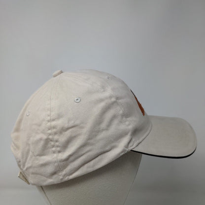 Dillon & Company Strapback Hat Cream One Size Embroidered Bayside