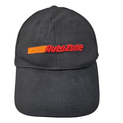 Auto Zone Men's Strapback Hat Black OSFA Embroidered Logo Employee Uniform