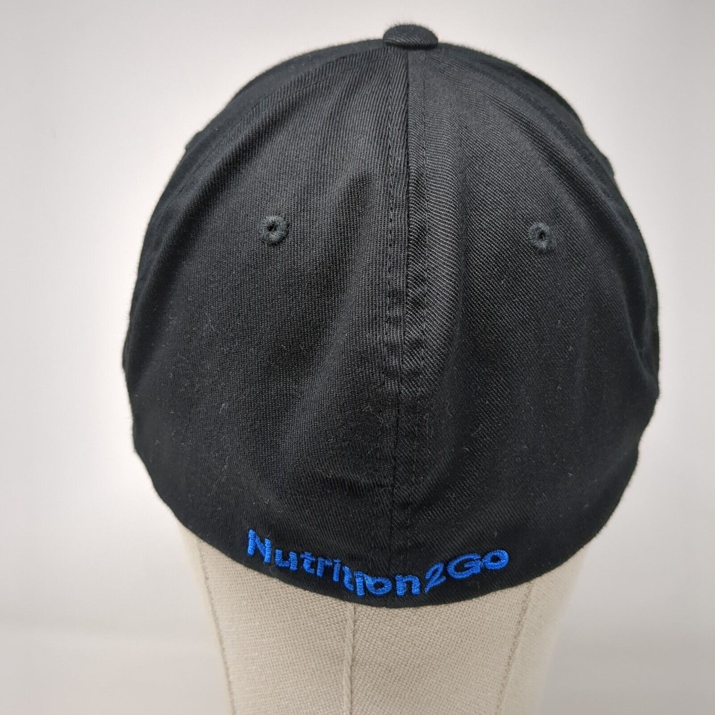 N2G Nutrition 2 Go Fitted Hat Black L-XL Embroidered Flexfit #Suppbro