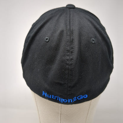 N2G Nutrition 2 Go Fitted Hat Black L-XL Embroidered Flexfit #Suppbro
