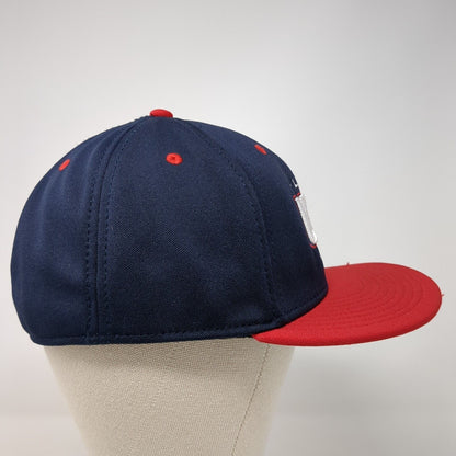 LABC USA Fitted Hat Multi Medium Embroidered Colorblock The Game