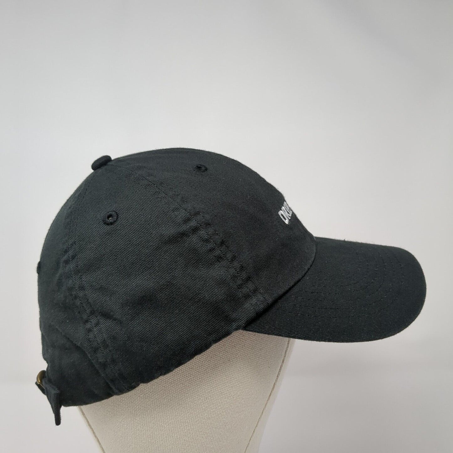 Drip Mktg Slideback Hat Black One Size Adjustable Embroidered 6 Panel